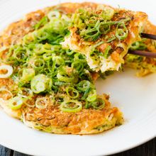 山芋とたっぷりねぎのふわふわ焼き