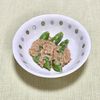 キャピタンの作ってみた!投稿(タレが絶品！ツナ缶とスナップえんどうの辛子酢みそ和え)