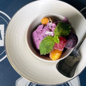 Memento-MORIの作ってみた!投稿(砂糖.乳製品不使用【甘酒とお豆腐のベリーアイス】)