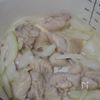 ほんのりスパイシー♪鶏肉とアスパラのカレースープの工程3