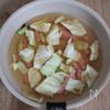 ワンパン15分【ベーコンとキャベツのバター醤油パスタ】の工程2