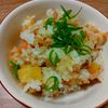あゆりの作ってみた!投稿(甘辛絶品《鶏そぼろ♡さつまいもごはん》)