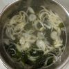 食材3つ♡3分で完成《中華たまごスープ》の工程1