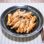 手羽中のとろ〜り甘酢炒め