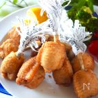【ハサミで簡単】チューリップから揚げの作り方＊飾り作り方付き