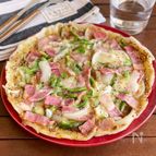 カリもち♡何度作っても飽きない「ハニーマスタードお餅ピザ」