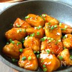 ワンパン10分！【鶏むね肉のごま照り焼き】