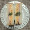 よっこの作ってみた!投稿(とろふわ！和風のハムたまごサンド)