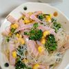 ゆみの作ってみた!投稿(【ブロッコリーとコーンの春雨サラダ】レンジ活用で簡単♪)