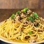【ワンパン肉にらパスタ】フライパンひとつ！旨みたっぷり簡単