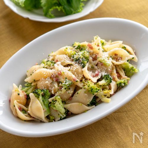 【くたくたブロッコリーのショートパスタ】野菜が主役♪