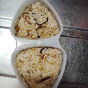 モモの作ってみた!投稿(塩昆布おかかdeオイルおにぎり【#冷凍保存 #自然解凍】)