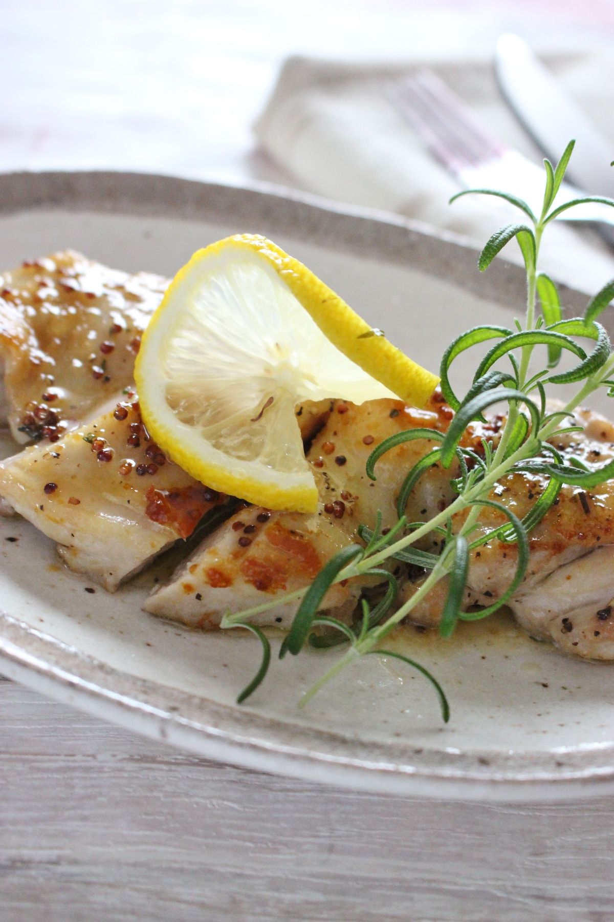 レモンバターソースのレシピ