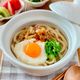 甘辛お肉入り♪月見とろろうどん