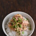 ～さばキムチのマヨ和えのっけごはん～
