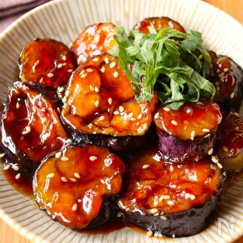 ワンパン10分!【とろ旨♩なすの甘辛照り焼き】ご飯すすむ!