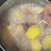 【ほっこり♪さつまいものうま塩ミルクスープ】優しい味♪の工程3