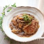 とろふわ簡単♪和風きのこハンバーグ