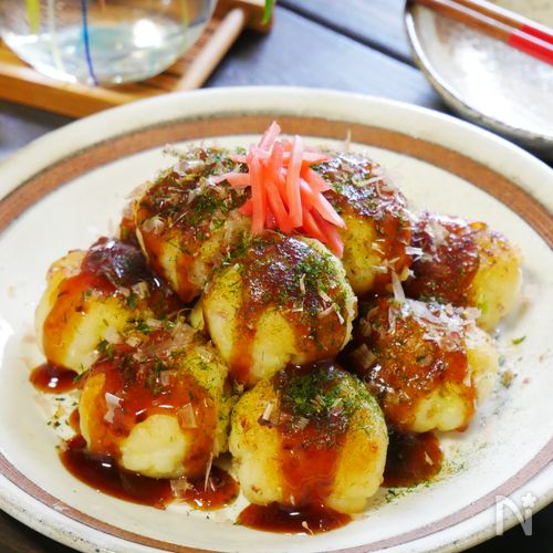 たこなしでも大満足！はんぺんでつくる♪なんちゃってたこ焼き