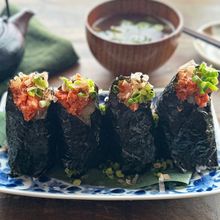 【明太おかかのごちそうおにぎり】混ぜるだけで美味しい！