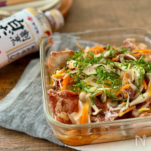カリカリ豚のだし南蛮漬け【揚げ焼きでOK】