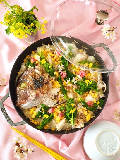 春どり🌸鯛ごはん