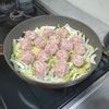 やっこひやひやの作ってみた!投稿(完全ワンパン！たっぷりもやしの肉団子)