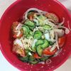 milkの作ってみた!投稿(食べる美容液《夏野菜♡さっぱりごま酢サラダ》)