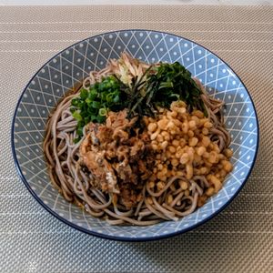 𝔂𝓾𝓶𝓲🍓の作ってみた!投稿(【さば缶と薬味の冷やしそば】簡単にコクうま！)