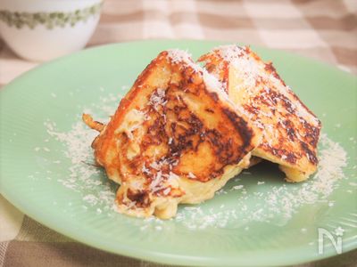 焼き時間3分以内 ココナッツミルクのスピードフレンチトースト By サクライチエリ レシピサイト Nadia ナディア プロの料理家のおいしいレシピ