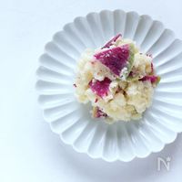 紅芯大根のポテトサラダ