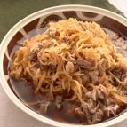 切り干し大根と豚肉の煮物