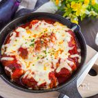 【なすがとろとろ】豚となすのロール〜イタリア風〜