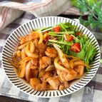 簡単！ごはんが進む！鶏もも肉と玉ねぎのしょうが焼き