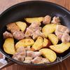 【さつまいもと鶏肉の照りバター醤油】ほっくり秋おかず♪の工程2