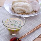 卵ごまだれ　そうめん