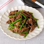 【牛肉の醤油バター炒め】丼でもおすすめ