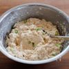 『豆腐と枝豆のふわふわ焼き』混ぜて焼くだけ!簡単ヘルシー☆の工程1