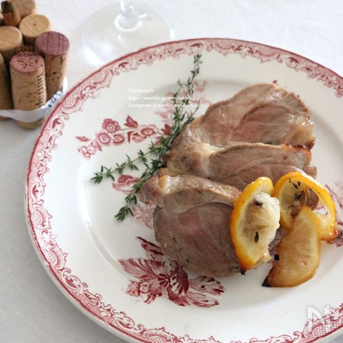 豚肉の柚子はちみつロースト