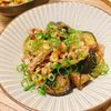 Natsukoの作ってみた!投稿(ワンパン10分!【豚こま肉となすの甘辛炒め】ご飯すすむ♩)