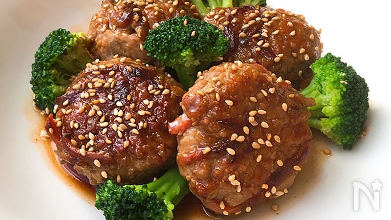 豚ひき肉と牛蒡のつくね 照り焼きソース By Chiko レシピサイト Nadia ナディア プロの料理家のおいしいレシピ