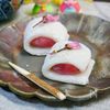 レンジで簡単♪桜あんの羽二重餅【ひな祭り】