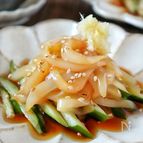 【いかそうめん沖漬け風】買ったお刺身美味しいアレンジおつまみ