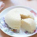 【米粉とおからパウダーのレンジ蒸しパン】ふんわり＆もっちり♡