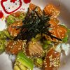 ゆっこの作ってみた!投稿(【5分でできる】ごま油香るサーモンポキ)
