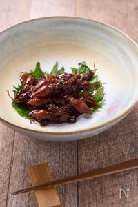ごはんにお酒のおともに！ホタルイカの佃煮