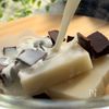 お餅で♪【半熟♡チョコ餅フレンチトースト】パン・粉不要！の工程1
