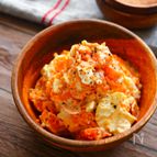 1本ペロリ！人参の卵サラダ【レンジで時短♪絶品副菜】