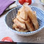 筍とさつま揚げの鰹節煮