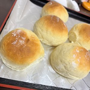 1148791の作ってみた!投稿(塩・砂糖不要！発酵なし！びっくりふわふわパン)